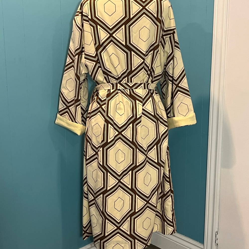 Upcycled - Geometric Patterned Robe - Picture 2 of 5